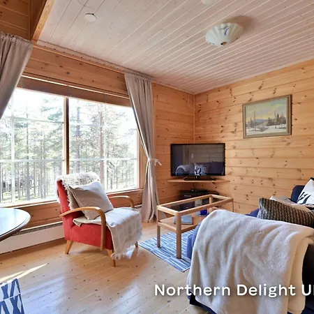 Northern Delight Saivu & Ulda, Next To Reindeer Farm, Including Lappish Hut And Skiroom Levi
