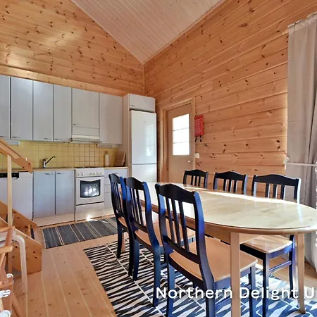 Lomamökit Northern Delight Saivu & Ulda, Next To Reindeer Farm, Including Lappish Hut And Skiroom Levi