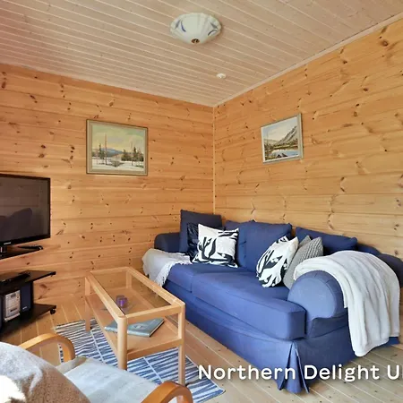 Lomamökit Northern Delight Saivu & Ulda, Next To Reindeer Farm, Including Lappish Hut And Skiroom *