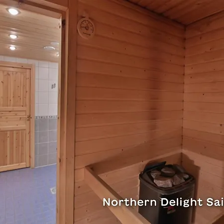 Northern Delight Saivu & Ulda, Next To Reindeer Farm, Including Lappish Hut And Skiroom Lomamökit *