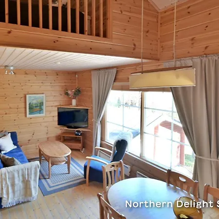 Northern Delight Saivu & Ulda, Next To Reindeer Farm, Including Lappish Hut And Skiroom *