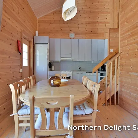 Northern Delight Saivu & Ulda, Next To Reindeer Farm, Including Lappish Hut And Skiroom *