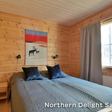 Northern Delight Saivu & Ulda, Next To Reindeer Farm, Including Lappish Hut And Skiroom Lomamökit