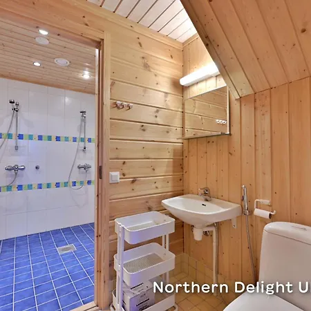 Northern Delight Saivu & Ulda, Next To Reindeer Farm, Including Lappish Hut And Skiroom Levi